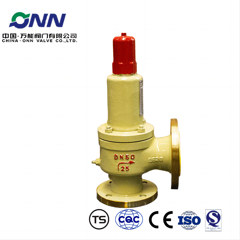 A42F-25C DN50Spring enclosed fully open soft seal safety valve