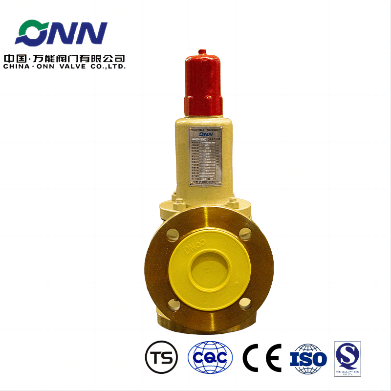 A42F-25C DN50Spring enclosed fully open soft seal safety valve