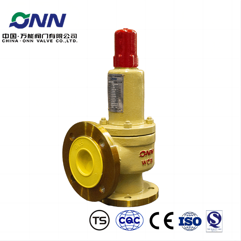 A42F-25C DN50Spring enclosed fully open soft seal safety valve