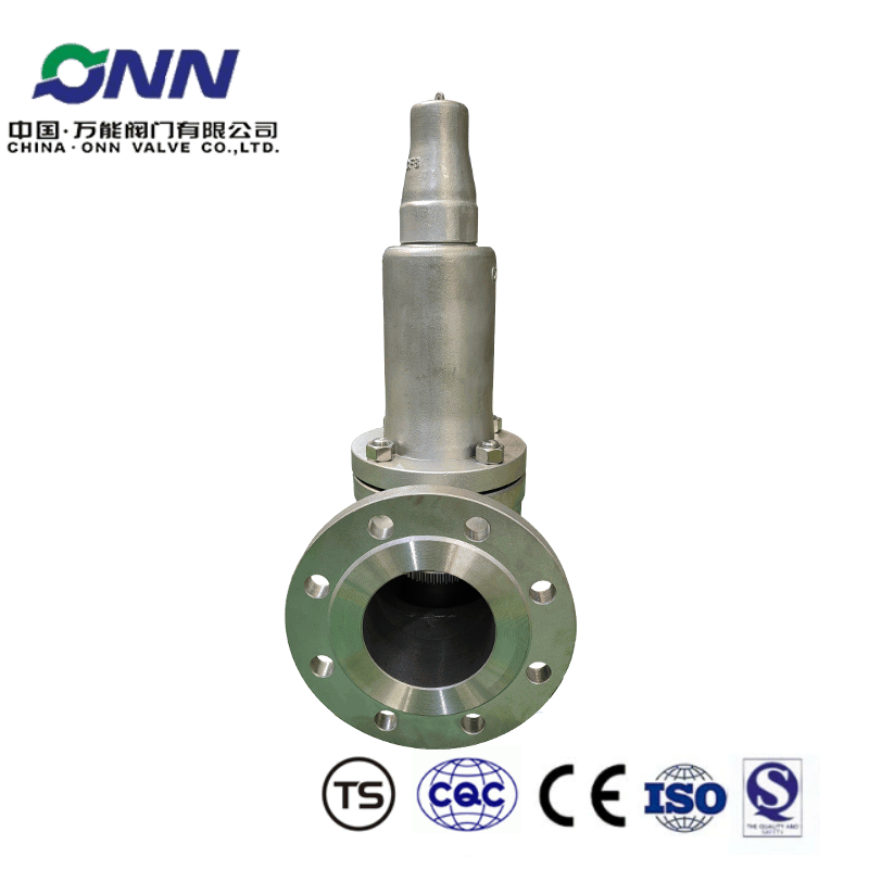 A42Y-10P DN80Spring closed full open stainless steel safety valve