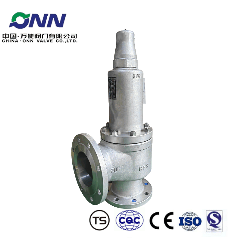 A42Y-16P DN100Spring closed full open stainless steel safety valve