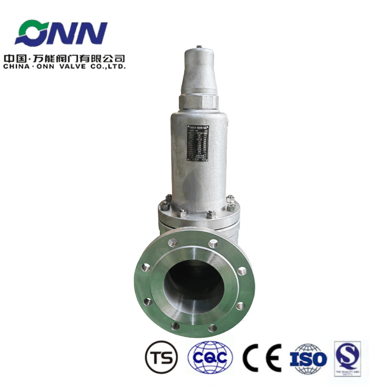 A42Y-16P DN100Spring closed full open stainless steel safety valve