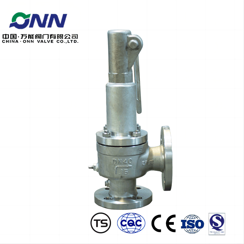 A44Y-16P DN40Closed safety valve with handle