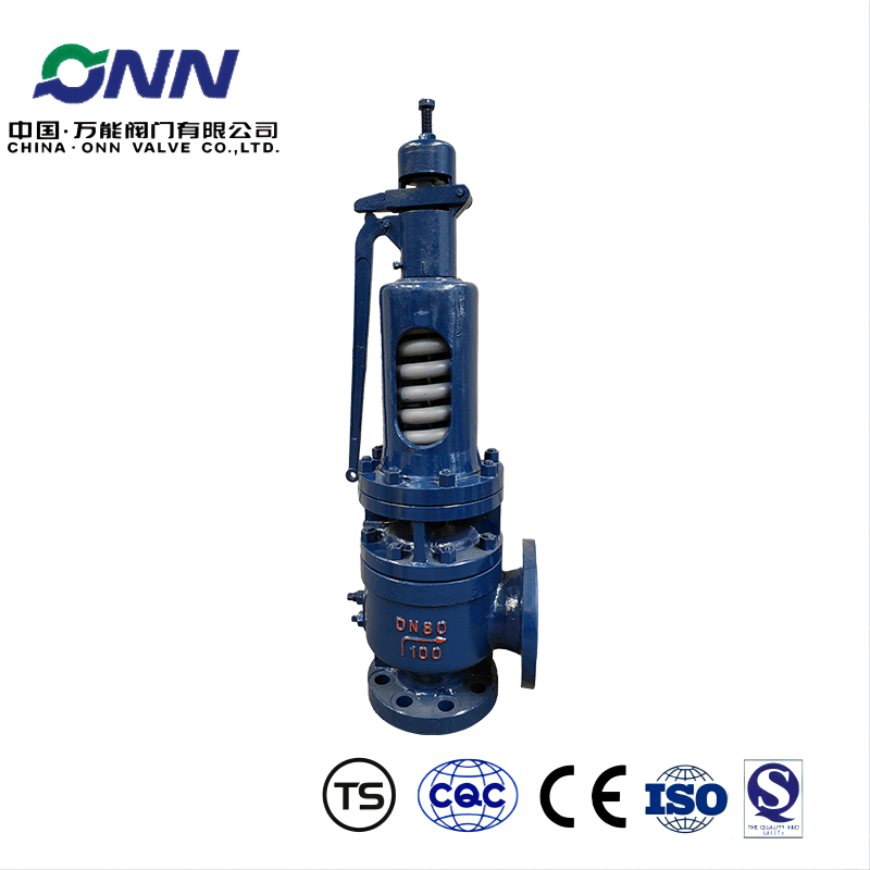 A48SH-100I DN80 Spring type high temperature and high pressure safety valve