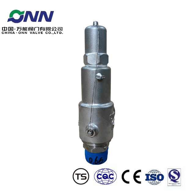 A22W-16P DN32 Stainless steel threaded safety valve