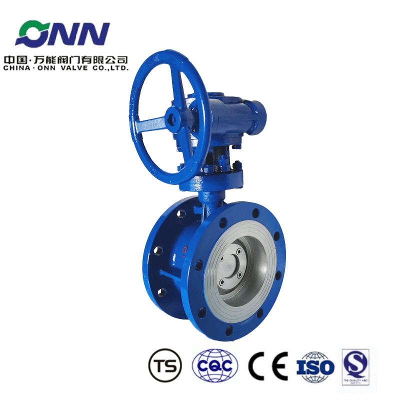 D343H-16C DN200 Three Eccentric Hard Seal Butterfly Valve