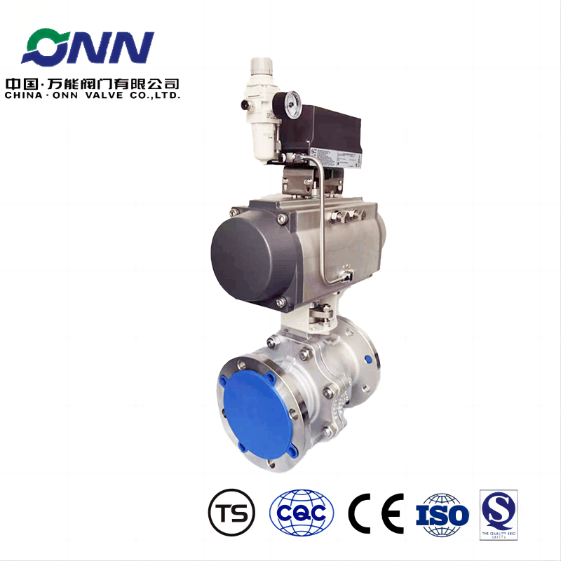 Q641F Pneumatic Stainless Steel Ball Valve