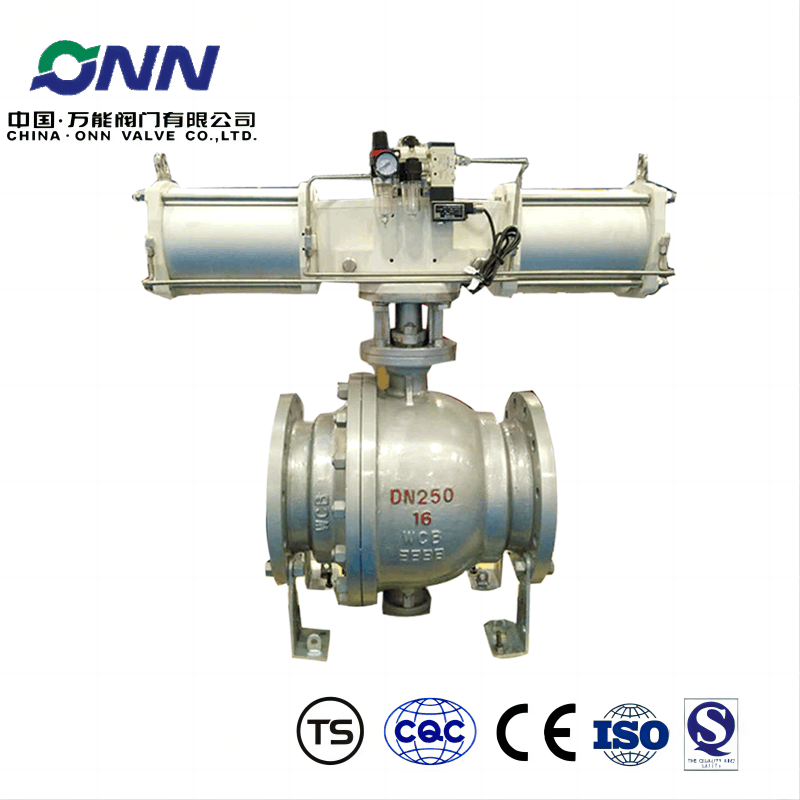 Q647F Pneumatic Fixed Ball Valve