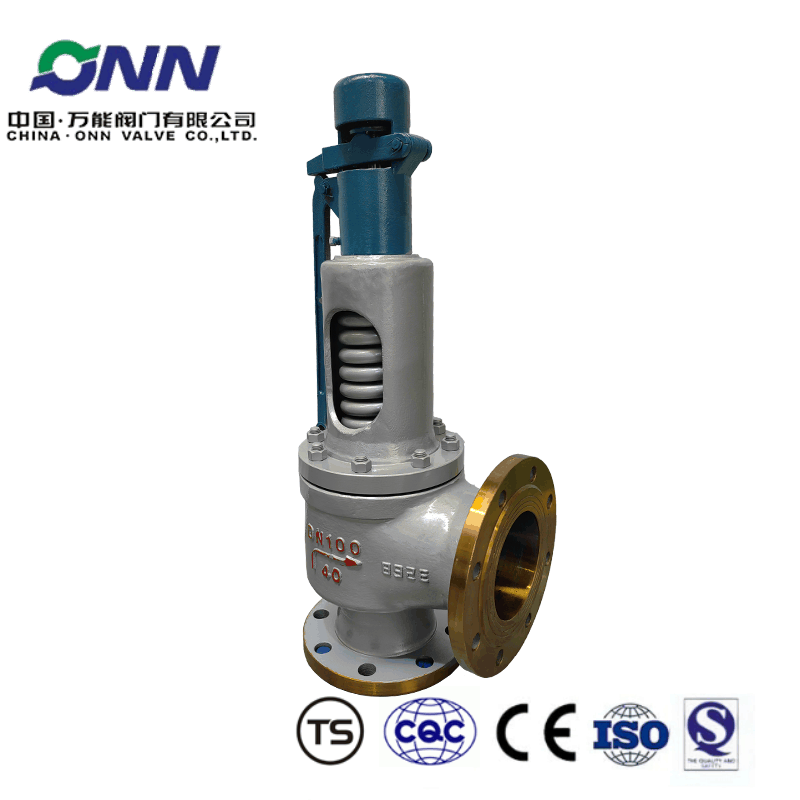 A48Y-40C-DN100Spring open full open safety valve