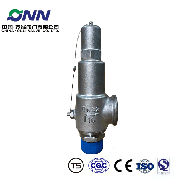 A22W-16P DN32 Stainless steel threaded safety valve