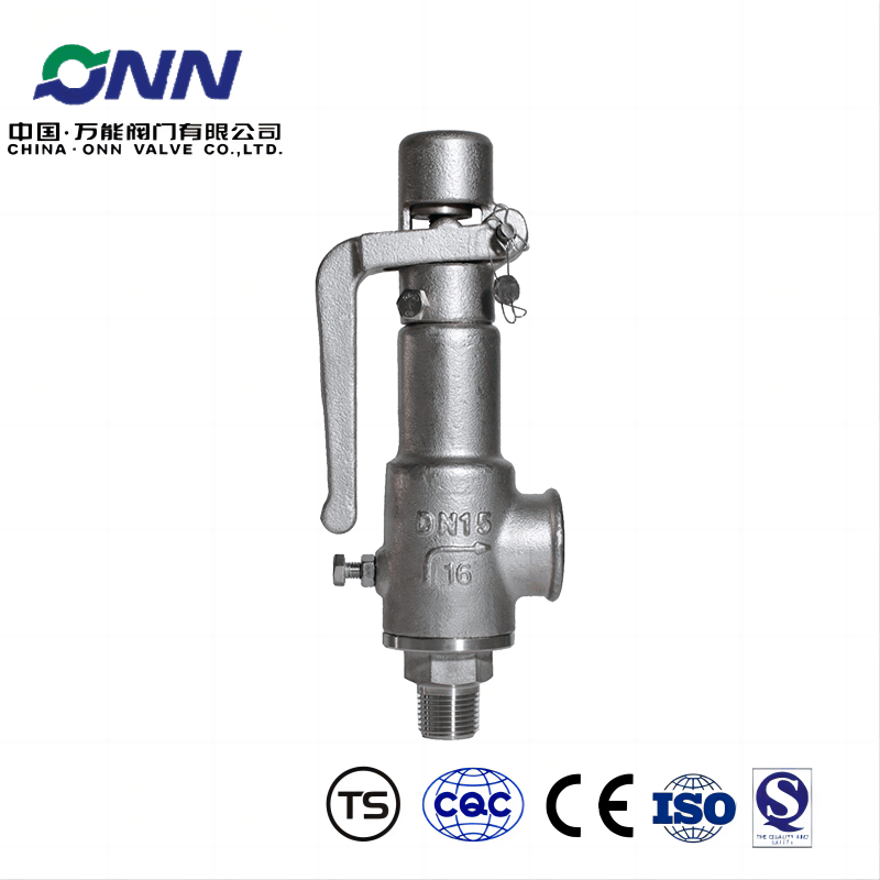 A28W-16P DN15 Stainless Steel Threaded Safety Valve